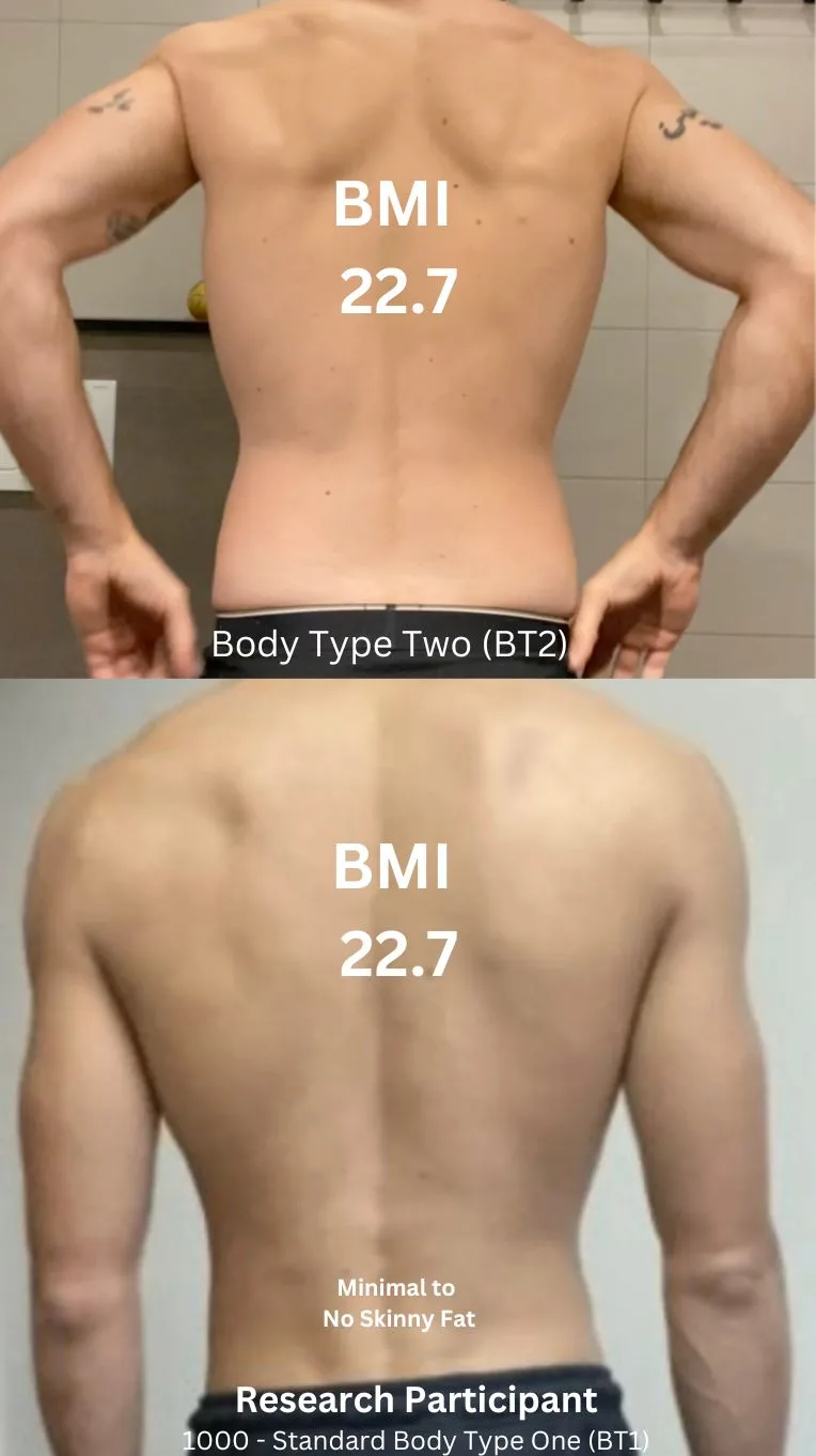 BT2-v-BT1 - both BMI 22.7