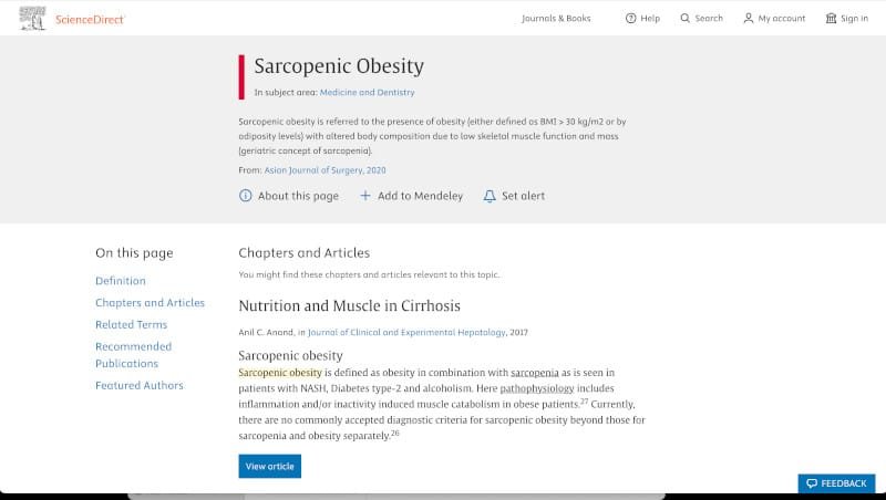 Sarcopenic Obesity Definition - Is Normal Weight Obesity (Skinny Fat) the Same as Sarcopenic Obesity?