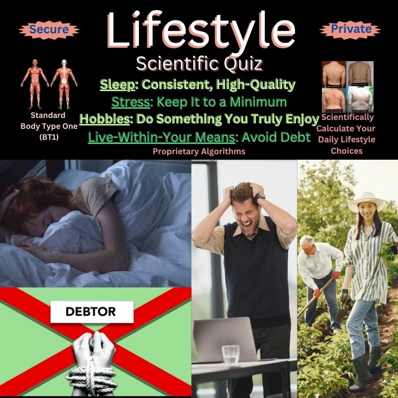 Scientific Lifestyle Quiz - Scientific Health Quizzes