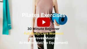 Pilates Exercises: 30 Minute Beginner Full Body/Core Workout To Improve Muscles, Workout At-Home (Mat/No Equipment) #2
