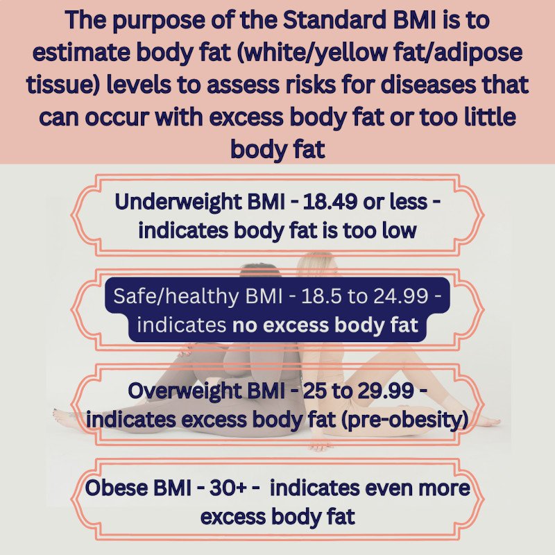 Beyond Normal Weight Obesity -Skinny Fat is a Lack of Genetic Muscle, BMI Scale