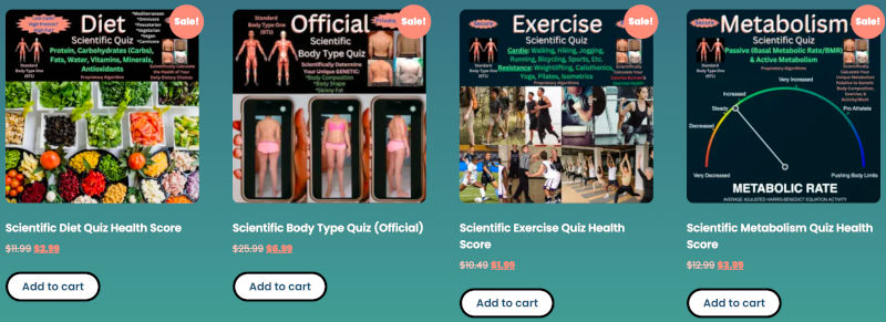 Scientific Health Quizzes